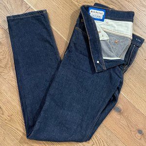 ACNE STUDIOS BLA KONST NORTH INDIGO ZIPPER JEAN